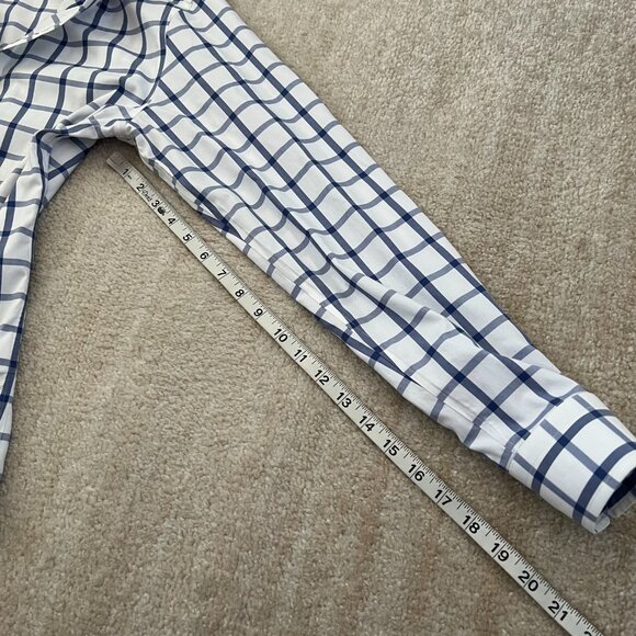 Banana Republic Slim Fit Non Iron Long Sleeve Button Up Cotton Shirt S - Picture 7 of 9